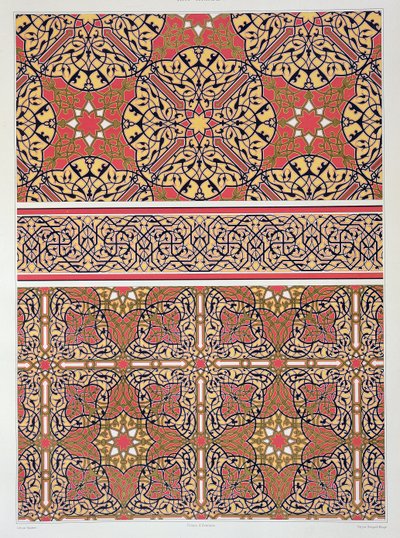 Ceiling Arabesques from the Mosque of El-Bordeyny, from 